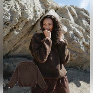 Brand New Parke Brown Sherpa